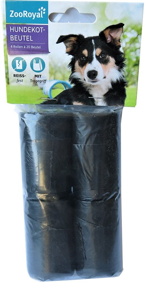 ZooRoyal Hundekotbeutel 4 Rollen á 20 Beutel