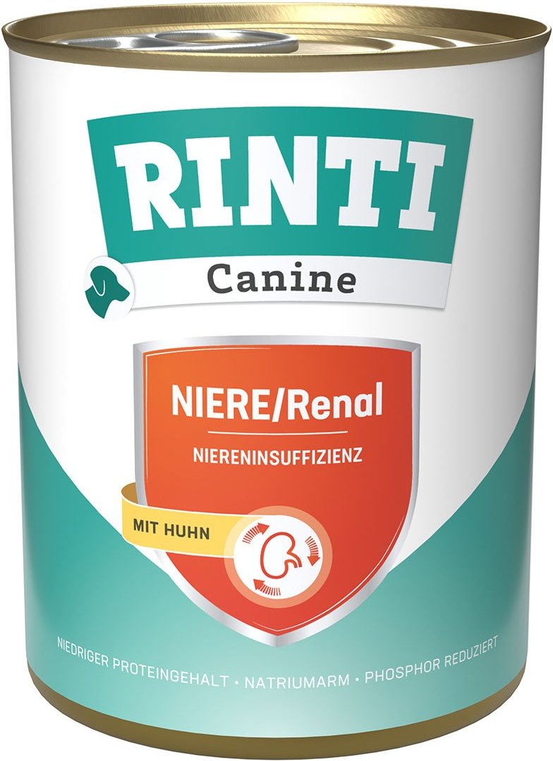 Rinti Canine Niere & Renal Huhn 12x800g