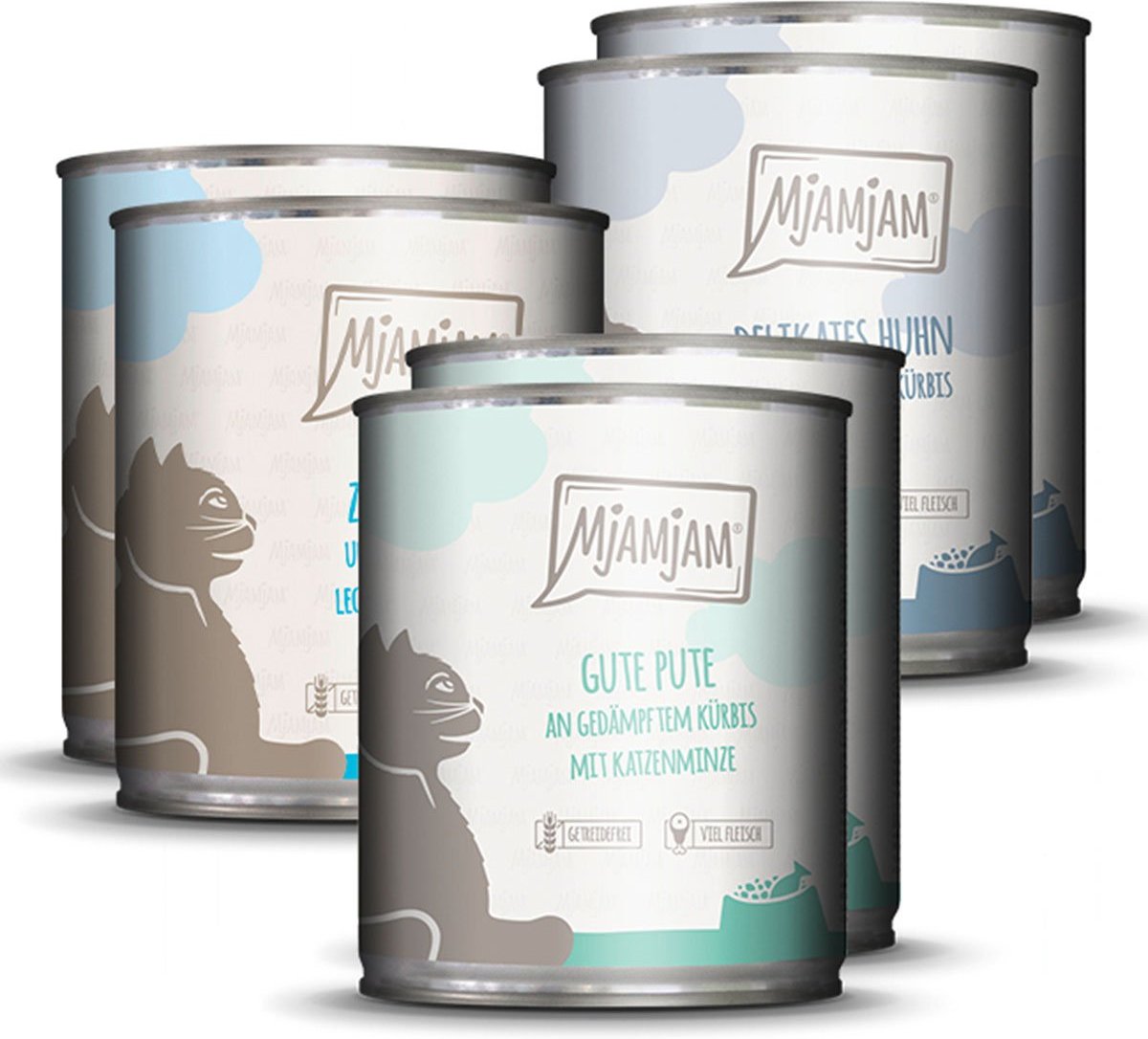 MjAMjAM - leckere Mahlzeiten Mixpaket II 6x800g