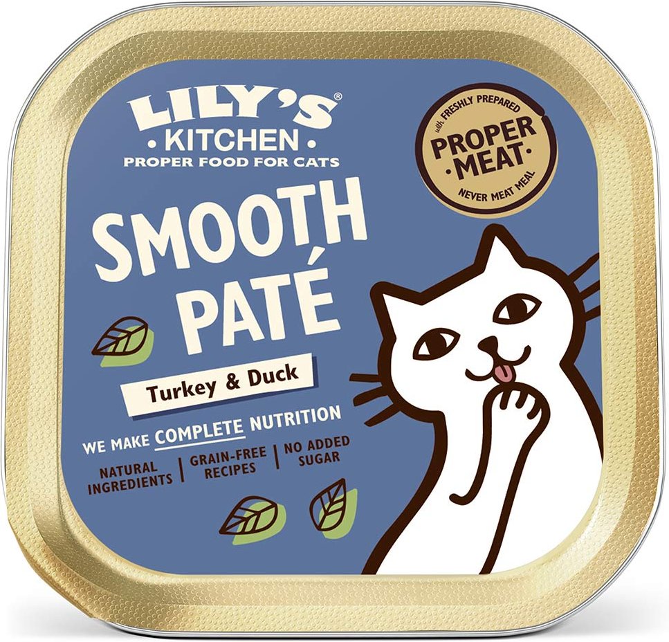 LILY'S KITCHEN Cat Smooth Paté Truthahn & Ente 19x85g