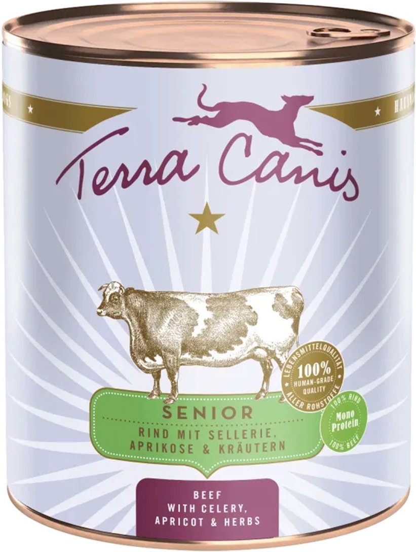 Terra Canis Senior Rind mit Sellerie 6x800g