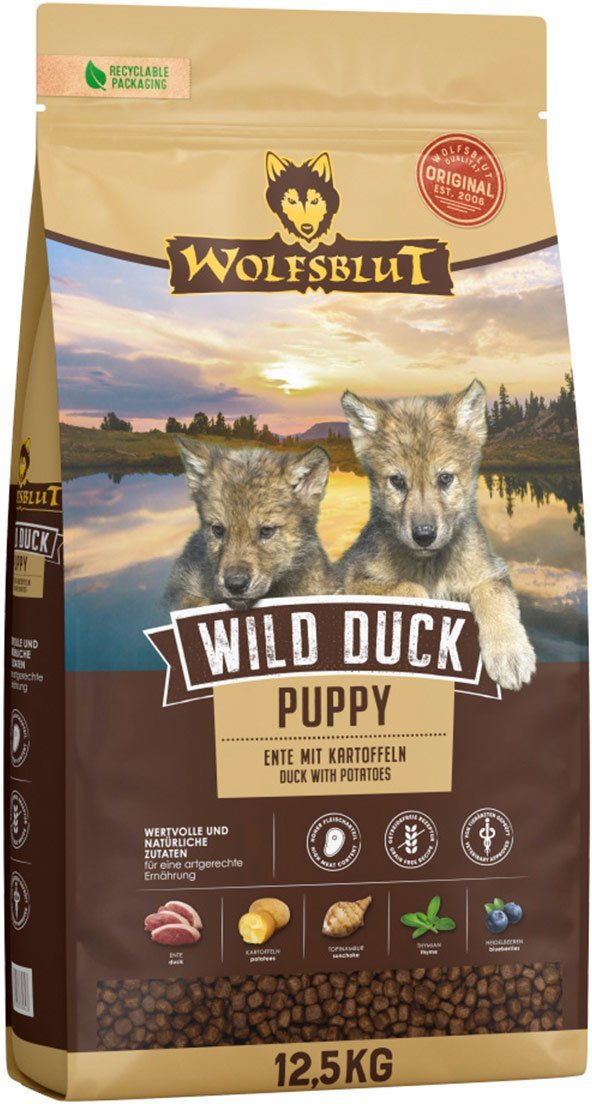 Wolfsblut Wild Duck Puppy 2x12,5kg