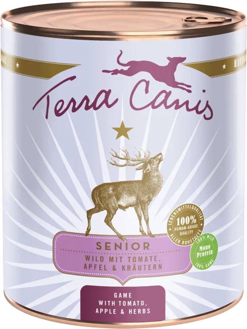 Terra Canis Senior Wild mit Tomate 6x800g