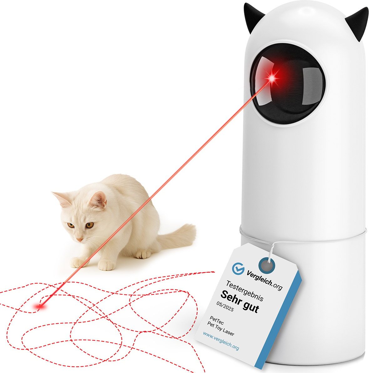 PetTec Katzenspielzeug Laserpointer