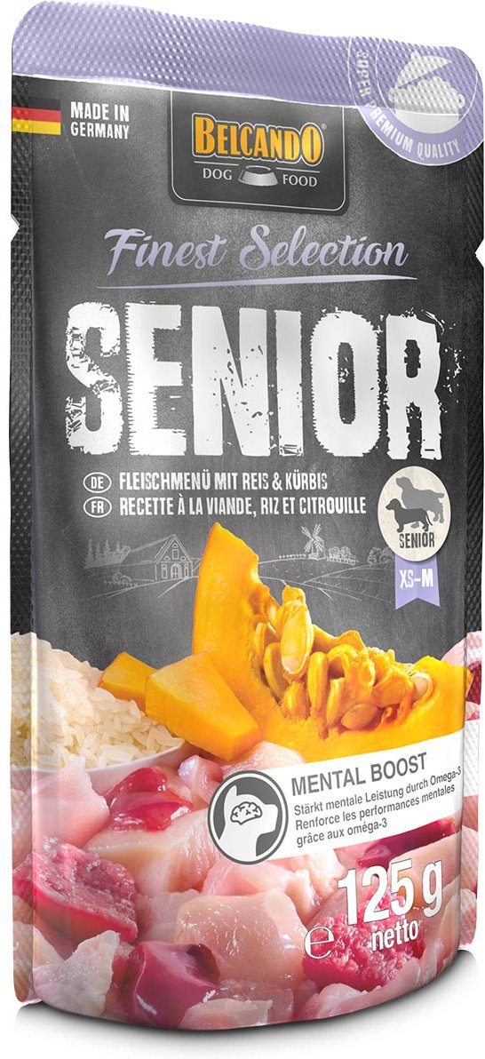 Belcando Senior Fleischmenü mit Reis & Kürbis 12x125 g