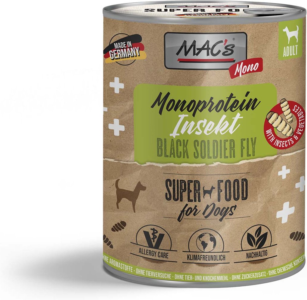 MAC's DOG Mono Insekten 6x750g