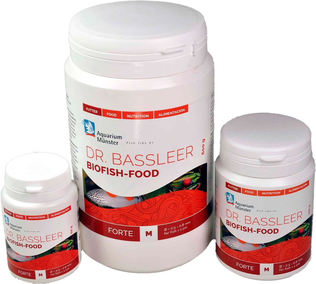 Aquarium Münster DR. BASSLEER BIOFISH FOOD FORTE M 60g
