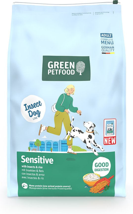 Green Petfood Sensitive Insects & Rice 10 kg