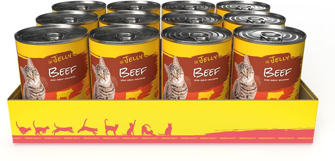 JosiCat Beef in Jelly 12x400g