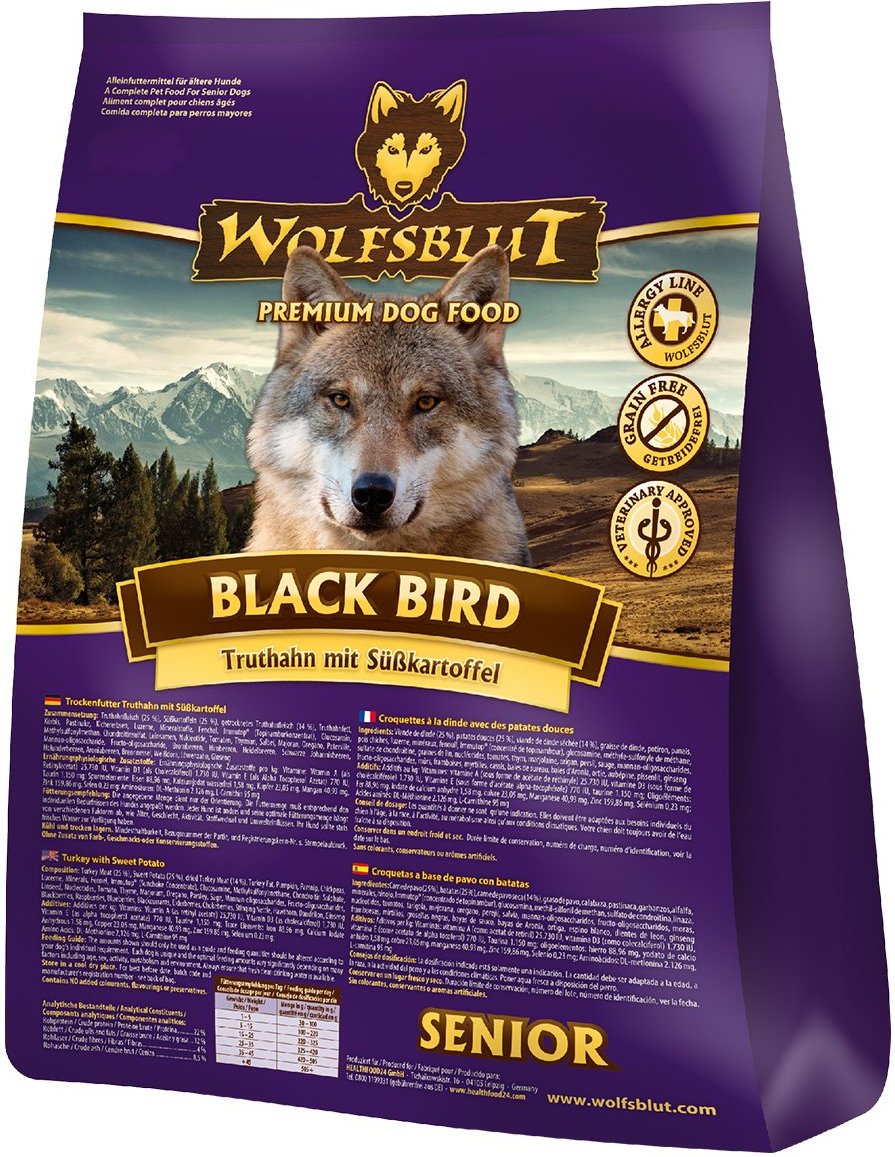 Wolfsblut Black Bird Senior 2kg