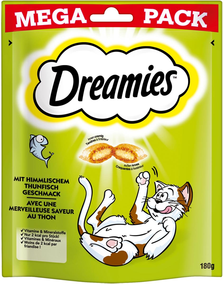 DREAMIES Mega Pack mit Thunfischgeschmack 180g