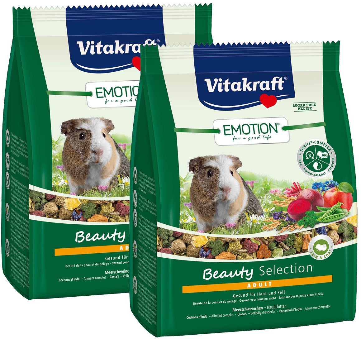 Vitakraft Emotion Beauty Selection Adult Meerschweinchen 2x1,5kg