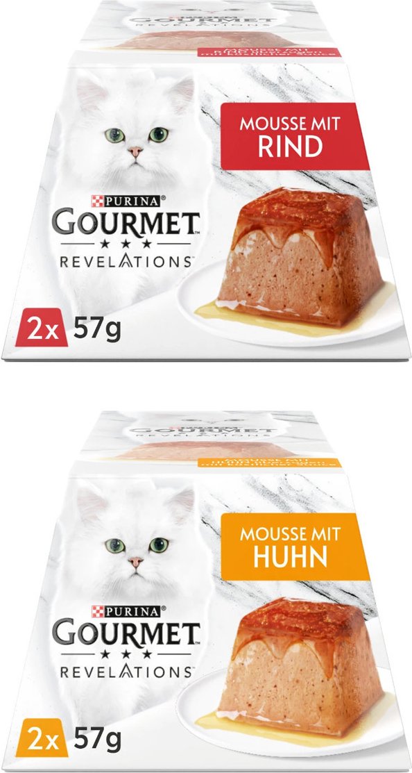 GOURMET Revelations Mousse Rind & Huhn 48x57g