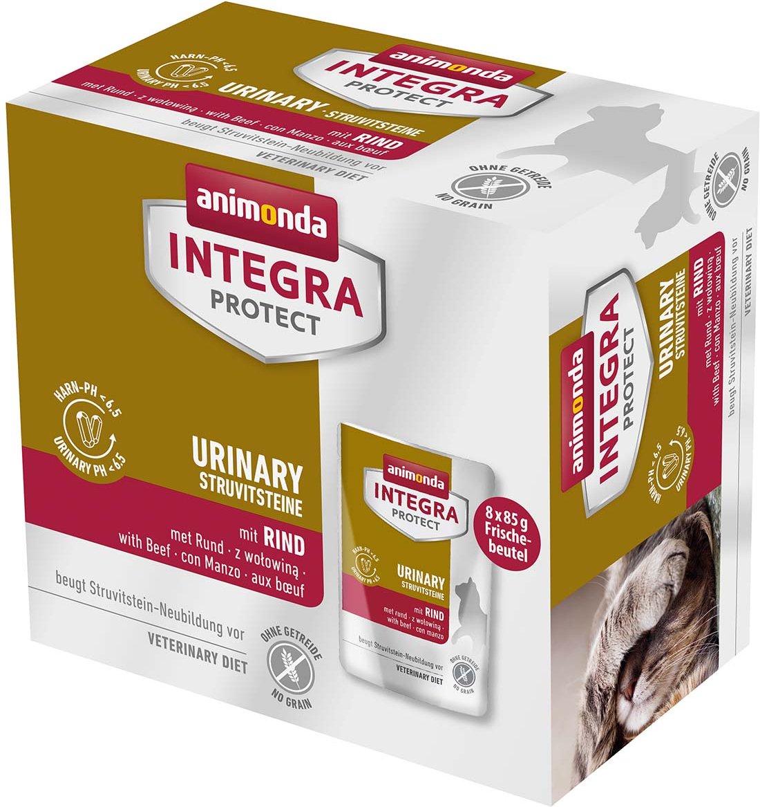animonda INTEGRA PROTECT Adult Urinary Harnsteine mit Rind 24x85g