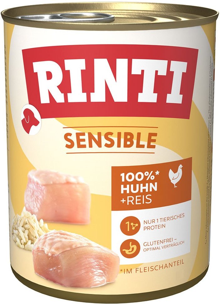 Rinti Sensible Huhn & Reis 6x800g