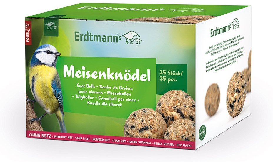 Erdtmann's Meisenknödel ohne Netz im Karton 35 Stück