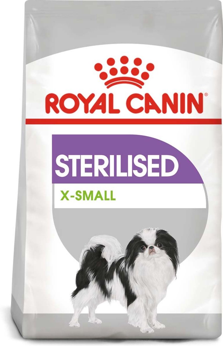 ROYAL CANIN STERILISED X-SMALL Trockenfutter für kastrierte sehr kleine Hunde 1,5kg