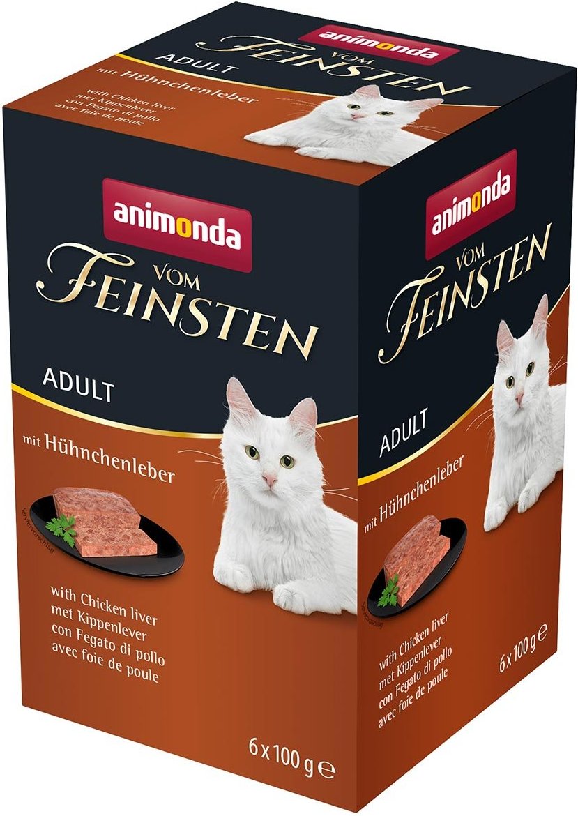 animonda vom Feinsten Adult Hühnchenleber 32x100g