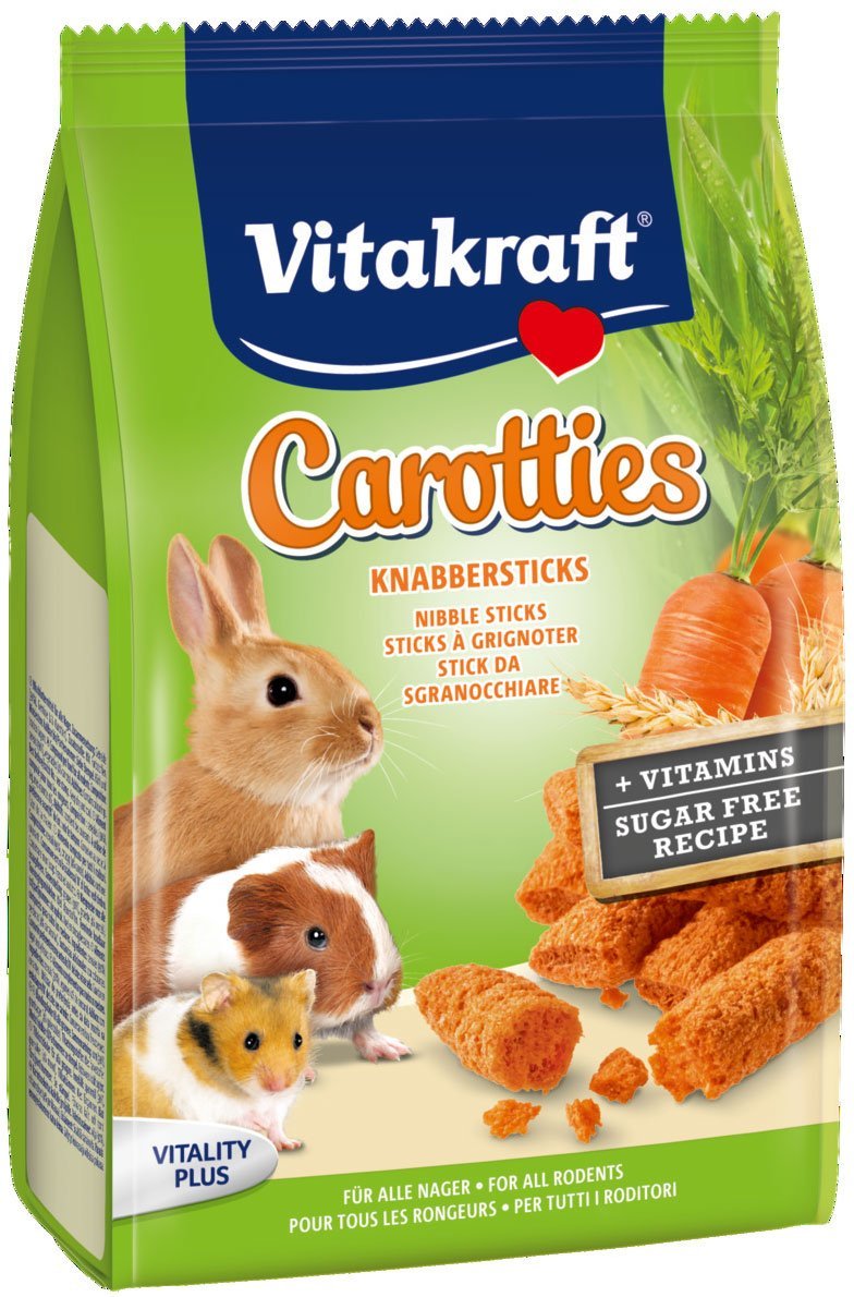 Vitakraft Carotties für alle Nager 2x50g