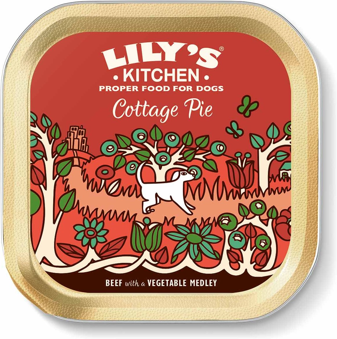 LILY'S KITCHEN Dog Cottage Pie Rind 10x150g