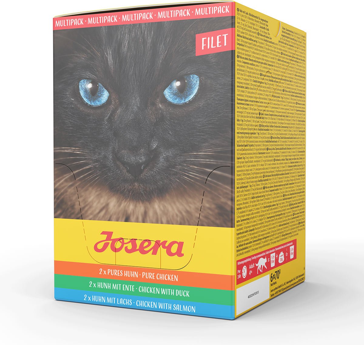 Josera Filet Multipack 8x á 6x70g