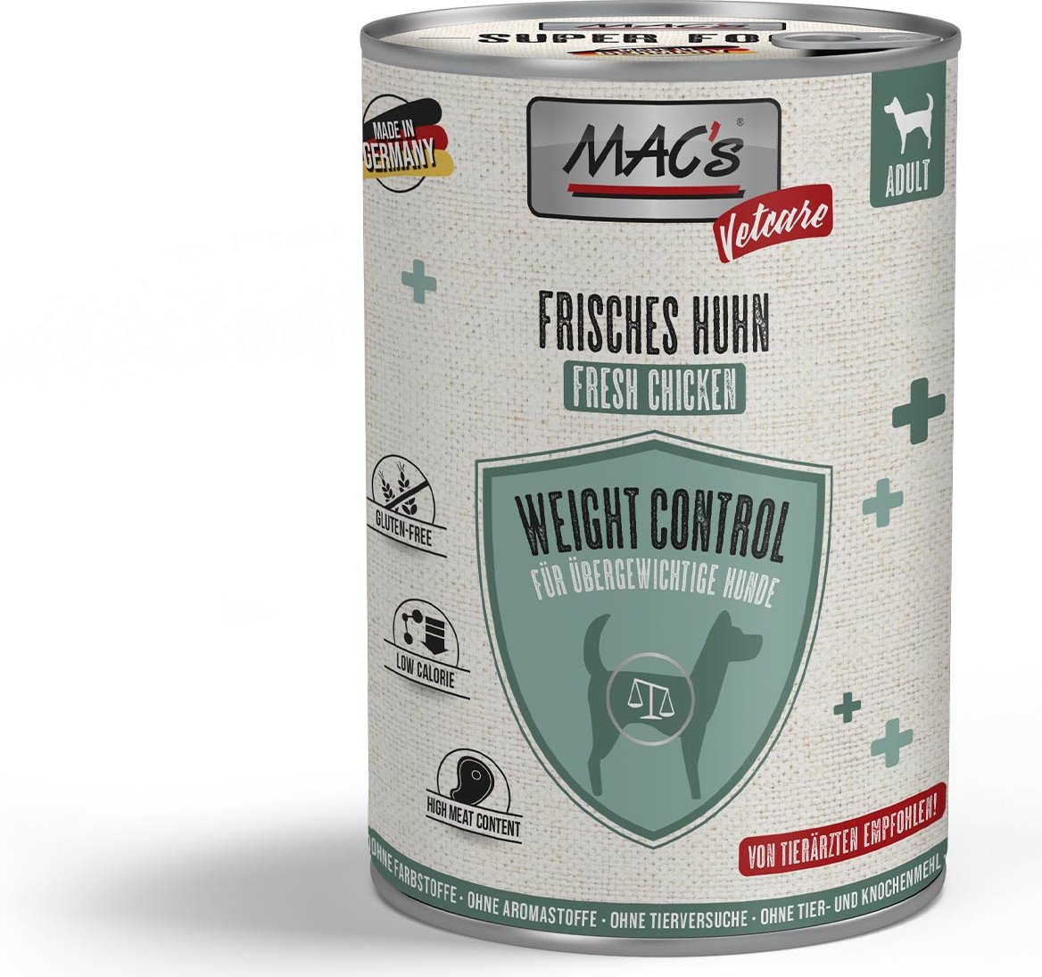 MAC's Dog Vetcare Weight Control Huhn 6x400g