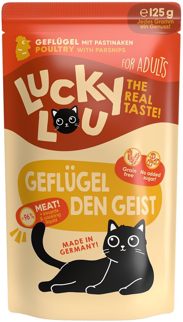 Lucky Lou Lifestage Adult Geflügel 16x125g