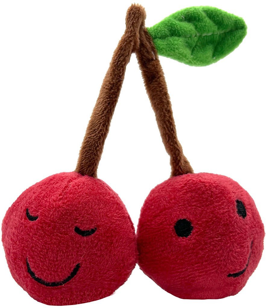 Aumüller Katzenspielkissen Kuschelkirschen Plüsch