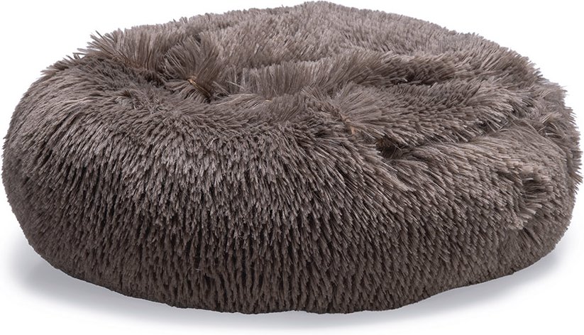 Beeztees Yala Hundebett Braun Plüsch Ø 50 cm