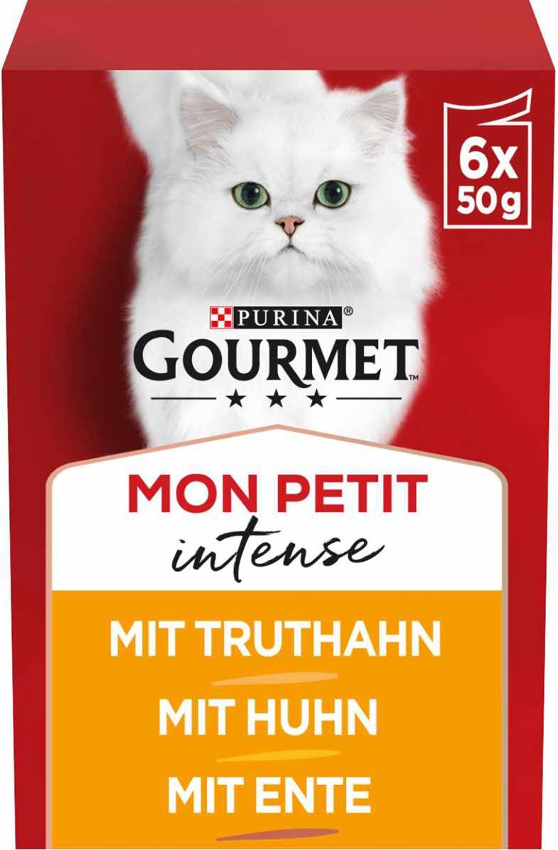 GOURMET Mon Petit Intense Geflügel-Variationen 6x50g