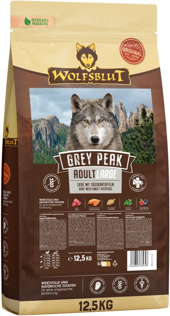 Wolfsblut Grey Peak Large Breed 2x12,5kg