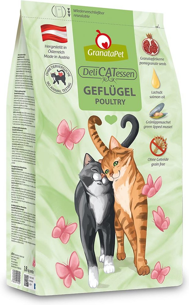 GranataPet DeliCatessen Trockenfutter Geflügel Adult 1,8kg