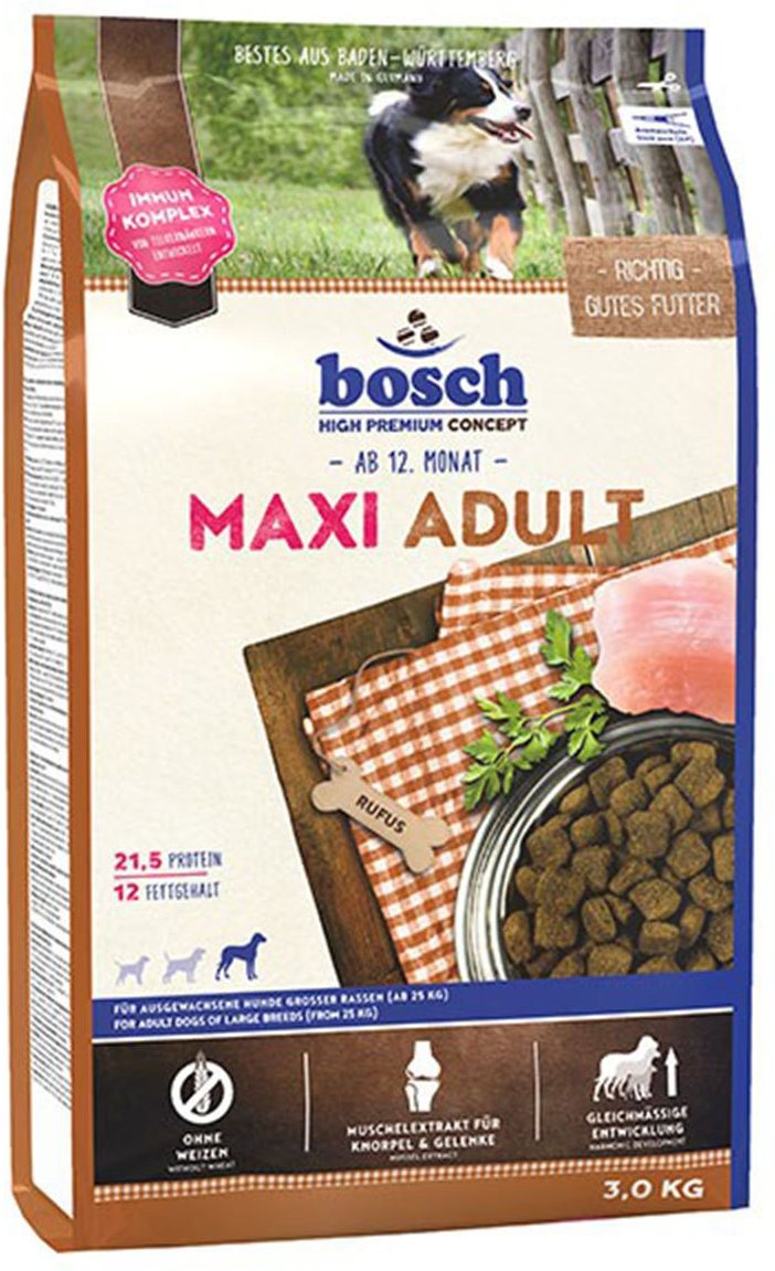Bosch Hundefutter Maxi Adult 3kg