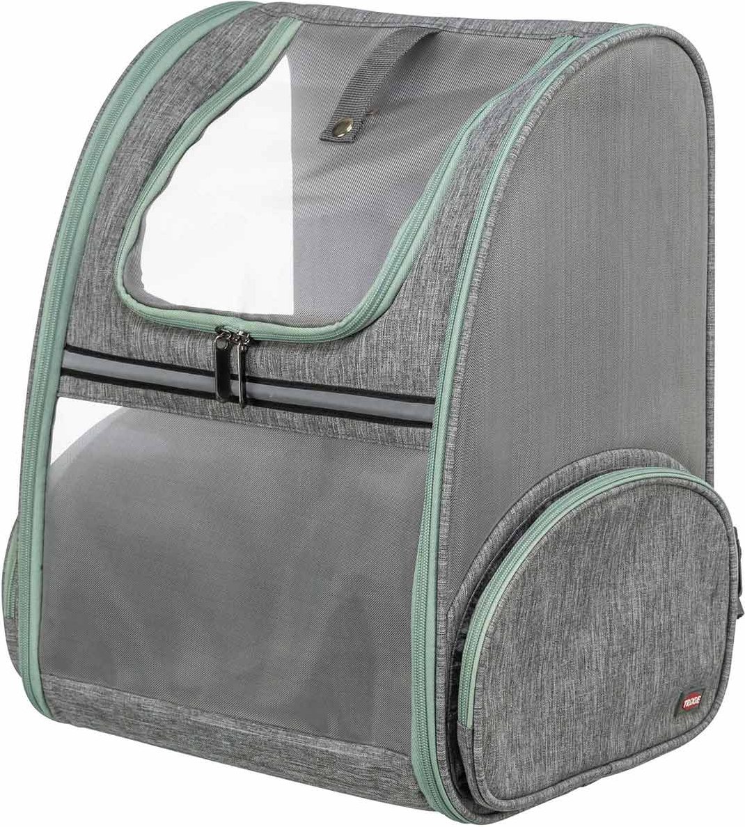 Trixie Hunderucksack Chloe grau 39x43x27 cm