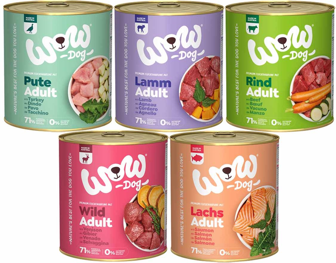 WOW Dog Mixpaket Adult 30x800g