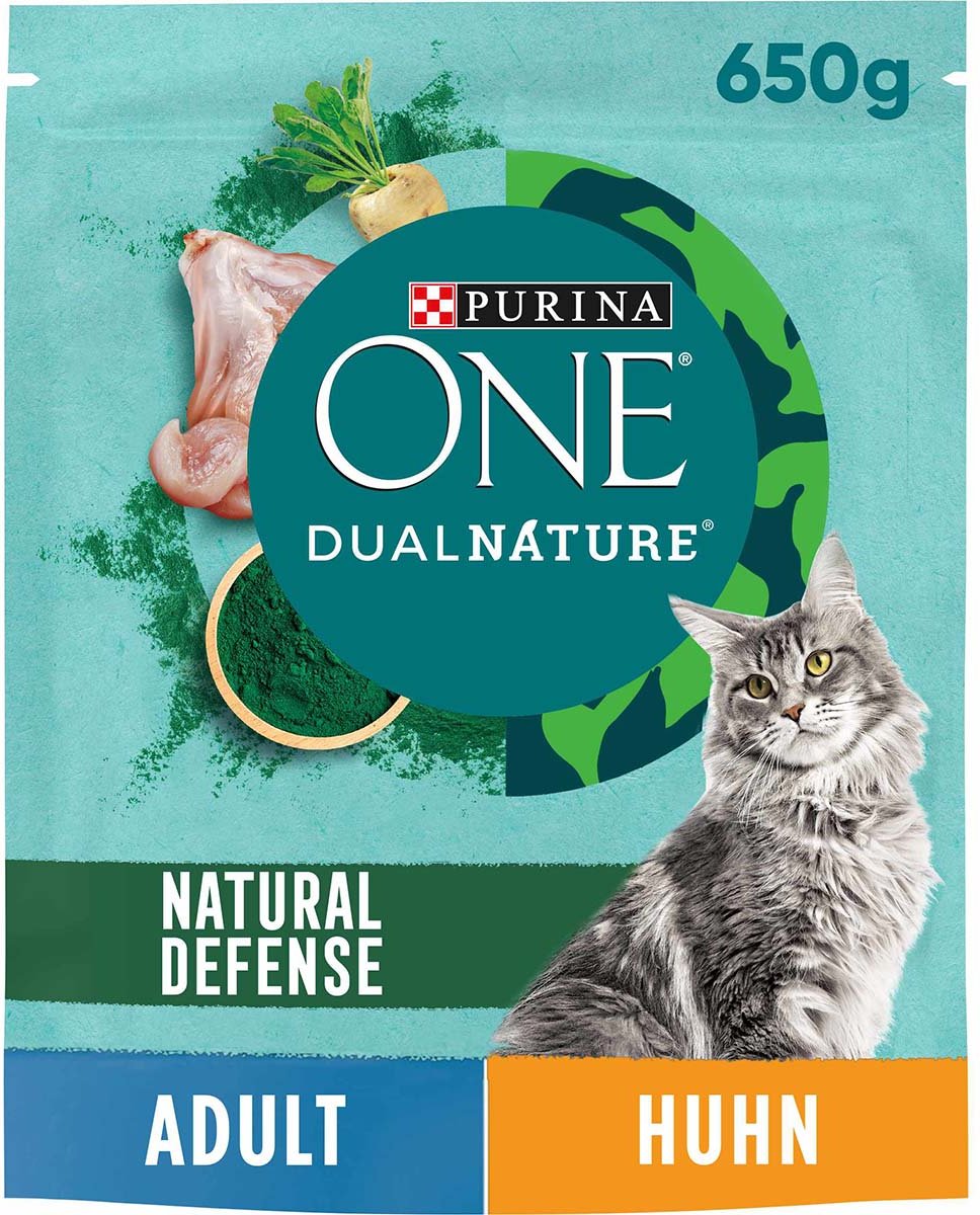 PURINA ONE Dual Nature Huhn mit Spirulina 650g
