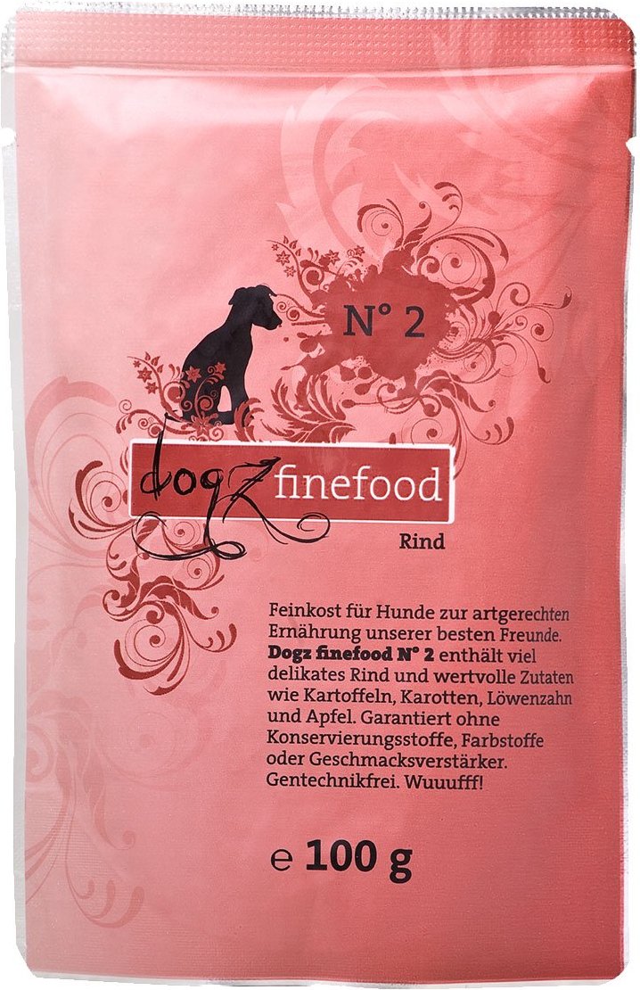 Dogz Finefood No. 2 Rind 12x100g
