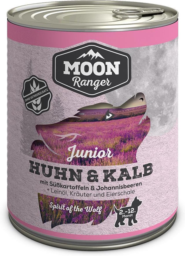 MOON Ranger Junior Huhn & Kalb 12x800g