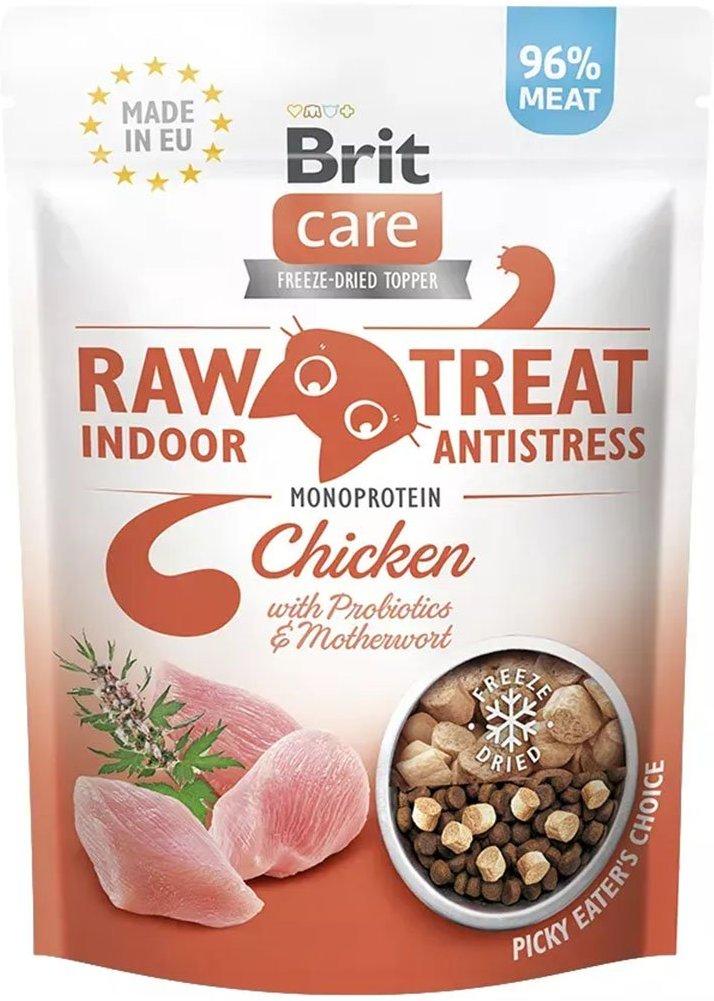 Brit Care Cat - Raw Treat - Indoor & Antistress 40g