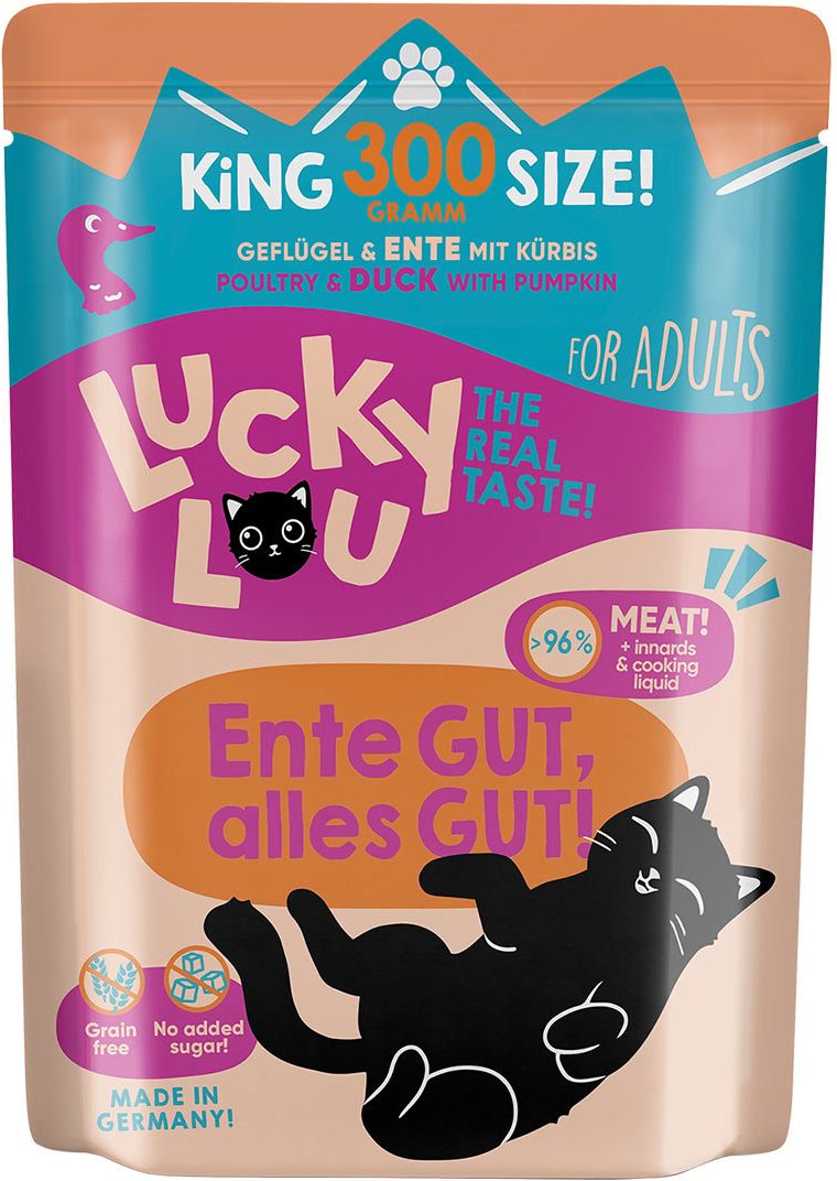 Lucky Lou Lifestage Adult Geflügel & Ente 6x300g