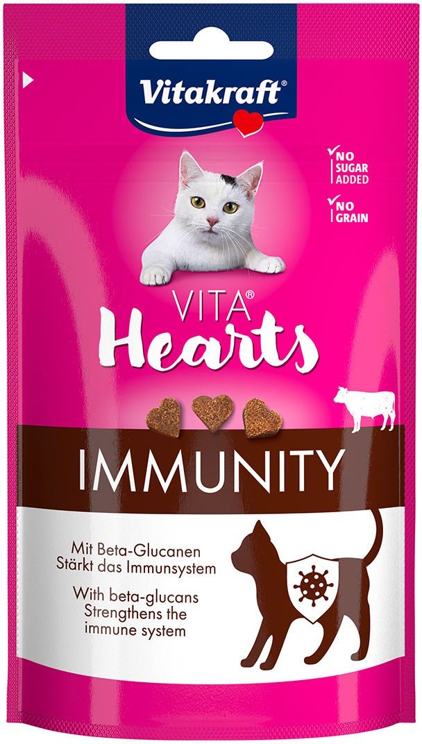 Vitakraft Vita Hearts Immunity Rind 9x 40g