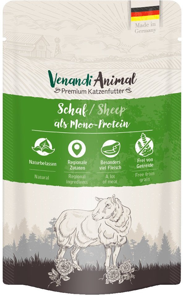 Venandi Animal Schaf als Monoprotein 12x125g