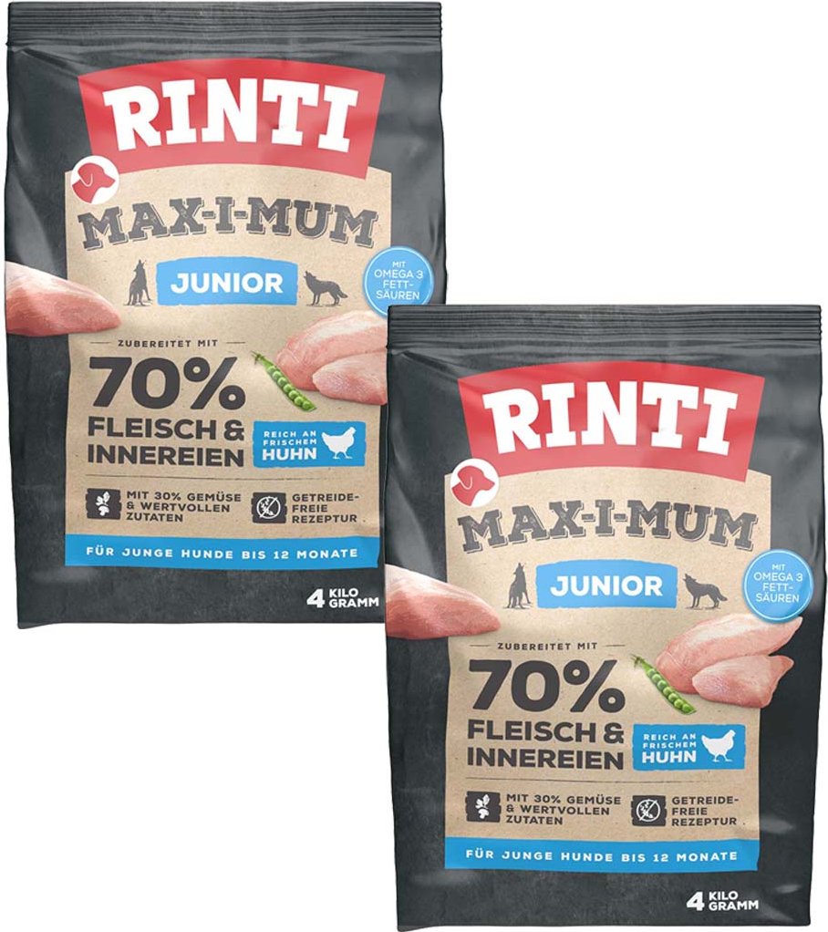 Rinti Max-i-Mum Junior Huhn 2x4kg