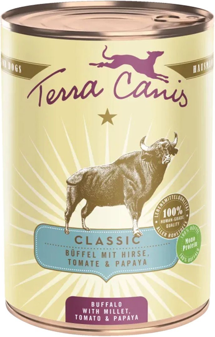 Terra Canis Büffel mit Hirse 6x400g