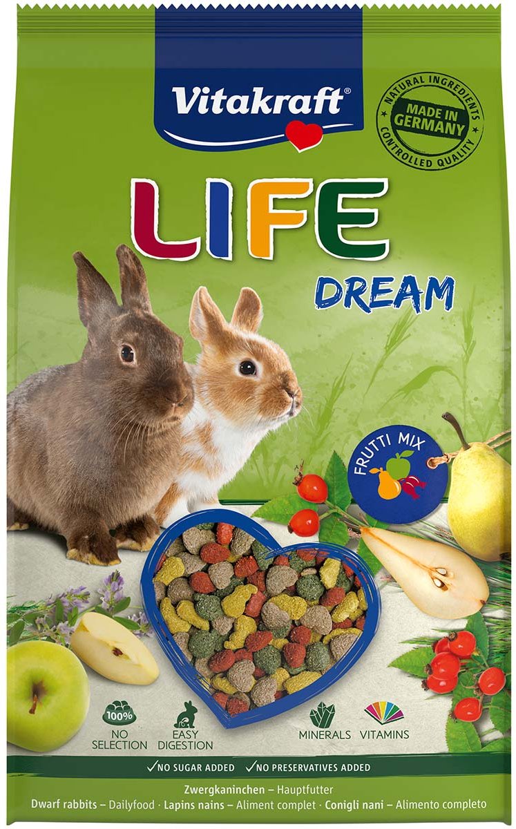 Thumbnail - Vitakraft LIFE Dream Zwergkaninchen 1,8kg