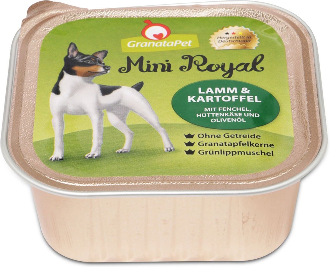 GranataPet Mini Royal Lamm & Kartoffel 22x150g