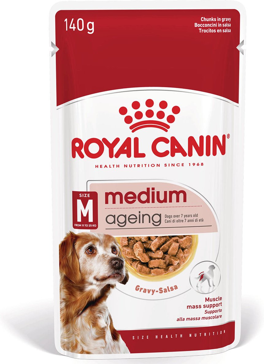 Royal Canin SHN Medium Ageing Gravy 10x140g
