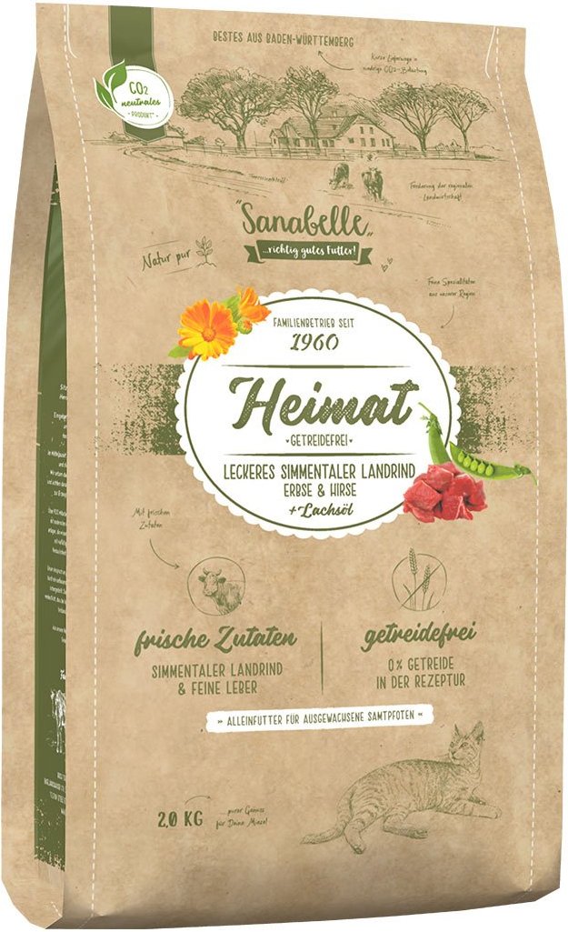 Sanabelle Heimat getreidefrei Simmentaler Landrind 2kg