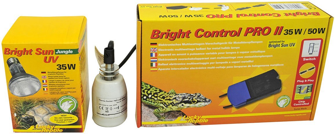Lucky Reptile Bright Sun UV 35 W Komplettset Jungle