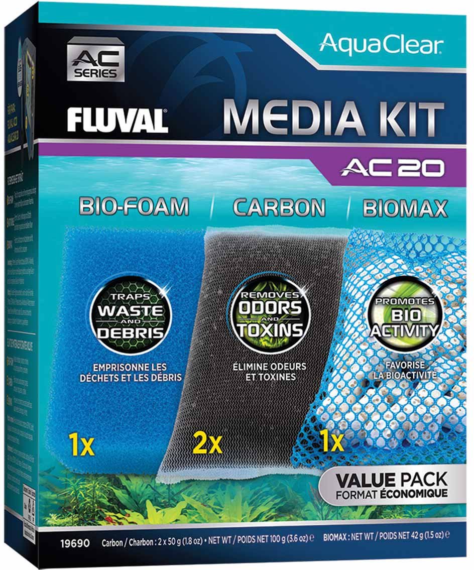 Fluval AquaClear Filtermedien-Set AC20